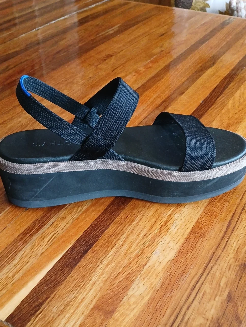 Rothy's The Lightweight Wedge Platform Sandal - 8.5